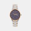 Men Quartz Blue Dial Analog Metal Watch G8505D-M1305