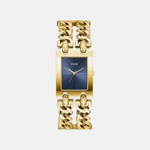 Women Quartz Blue Dial Analog Stainless Steel Watch GW0740L3