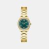 Luna Women Quartz Teal Dial Analog Stainless Steel Watch GW0841L9