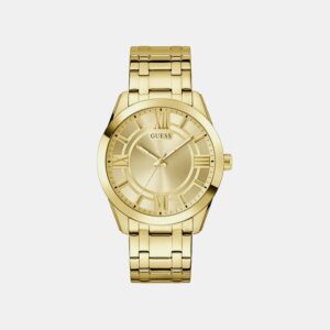 GW0893G3 Elliot Men Quartz Champagne Dial Analog Stainless Steel Watch GW0893G3