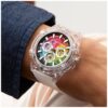GT King Men Quartz Multi Dial Analog Silicon Watch GW0908G3