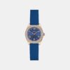 GW1000L4 Women Quartz Blue Dial Analog Silicone Watch GW1000L4