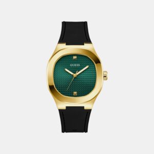 GW1005G2_3b53627b-d91c-41b1-ae7d-c472df392963 Men Quartz Green Dial Analog Silicone Watch GW1005G2