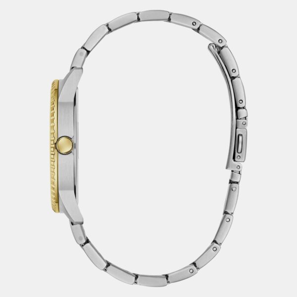 Men Quartz Champagne Dial Analog Stainless Steel Watch GW1062G4