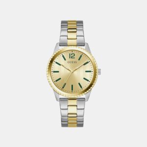 GW1062G4 Men Quartz Champagne Dial Analog Stainless Steel Watch GW1062G4