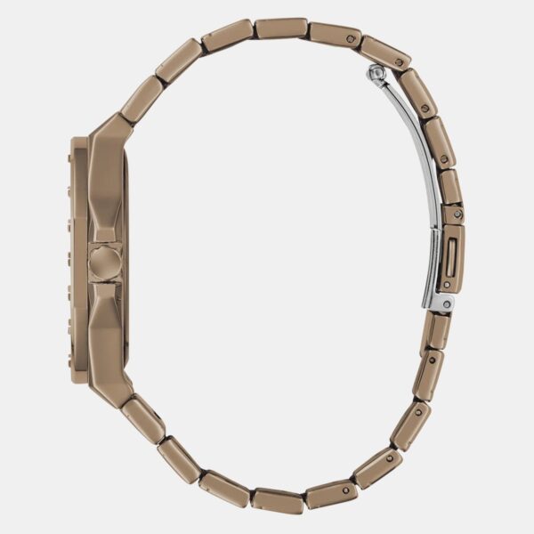 Men Quartz Bronze Dial Analog Stainless Steel Watch GW1070G3