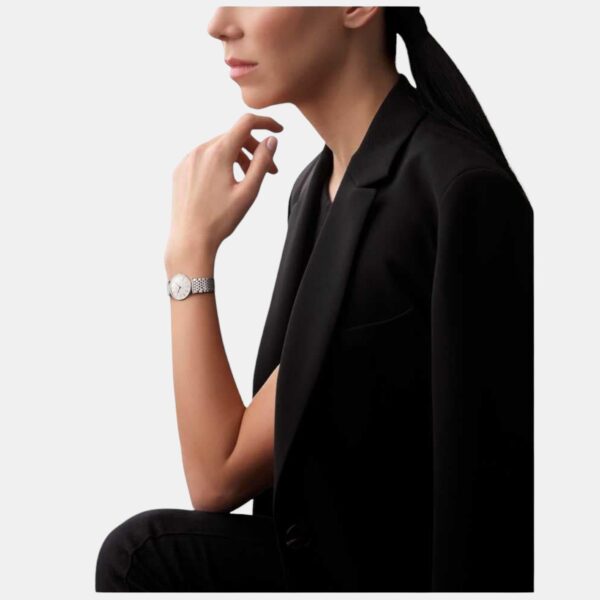 La Grande Classique De Women Quartz White Dial Analog Stainless Steel Watch L45124116