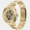 ME3280-3 Men Automatic Gold Dial Analog Stainless Steel Watch ME3280