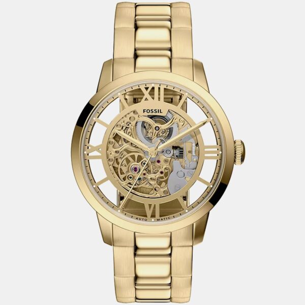 ME3280-4 Men Automatic Gold Dial Analog Stainless Steel Watch ME3280