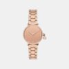 Pyper Women Quartz Rose Gold Dial Analog Stainless Steel Watch MK7573