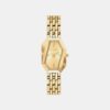 MK7590 Suri Women Quartz Gold Dial Analog Stainless Steel Watch MK7590