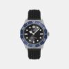 Men Quartz Black Dial Analog Silicone Watch PW2GA0126