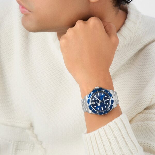 Men Quartz Blue Dial Analog Stainless Steel Watch PW2GA0426