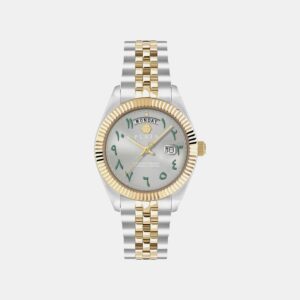 Men Quartz Grey Dial Analog Stainless Steel Watch PWPNA0926