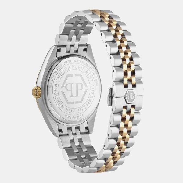 PWYFA0526-3 Women Quartz Gold Dial Analog Stainless Steel Watch PWYFA0526