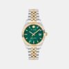 PWYFA0926-1 Women Quartz Green Dial Analog Stainless Steel Watch PWYFA0926