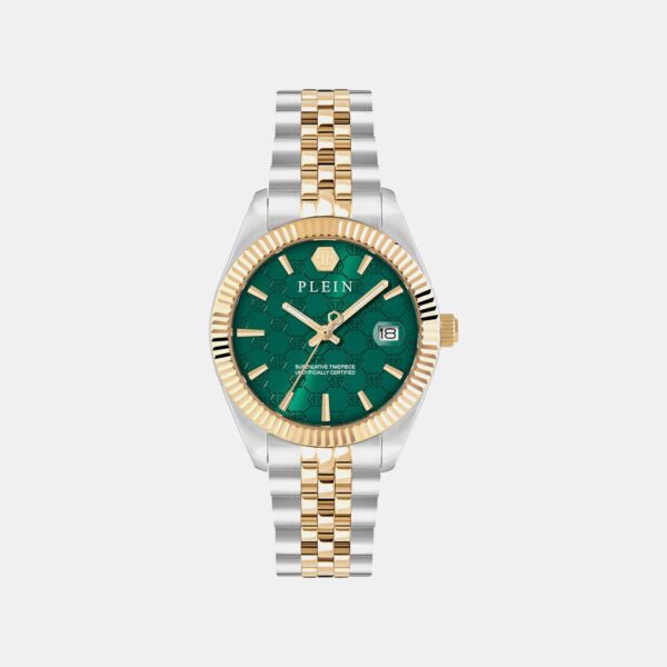 PWYFA0926-1 Women Quartz Green Dial Analog Stainless Steel Watch PWYFA0926