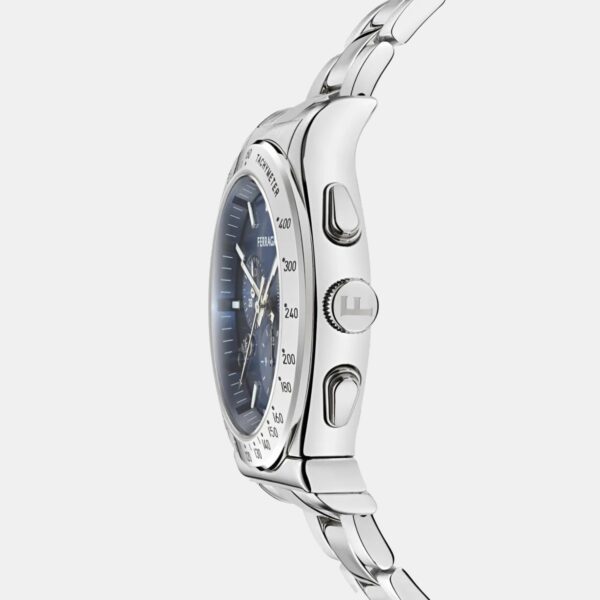 1927 Chrono Men Quartz Blue Dial Chronograph Stainless Steel Watch SFKZ00926