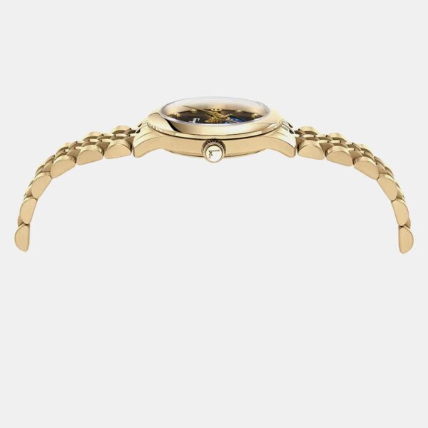 SFMN00422-3 Salvatore Women Quartz Black Dial Analog Stainless Steel Watch SFMN00422