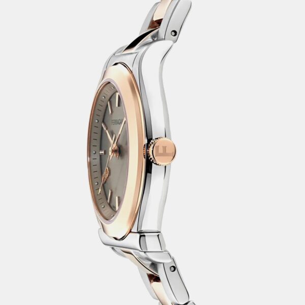 SFNS00426-1 Women Quartz Grey Dial Analog Stainless Steel Watch SFNS00426