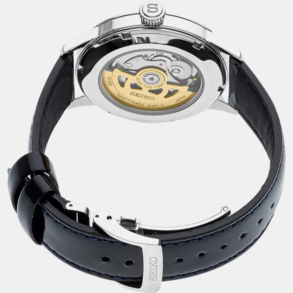 Women Automatic Silver Dial Analog Leather Watch SRPB43J1