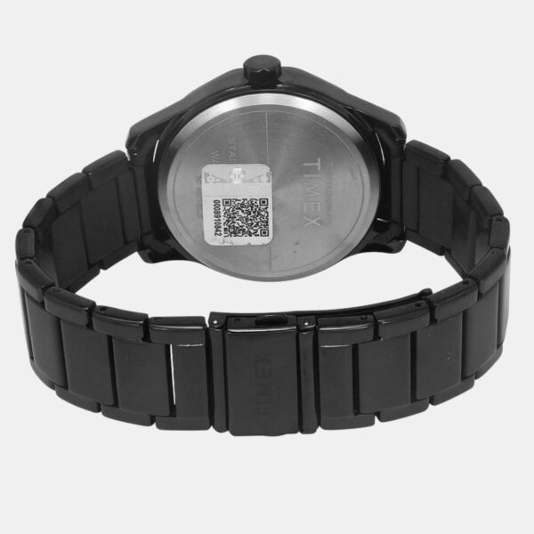 TW0TG7630_2 E Class Men Quartz Black Dial Multi-Function Stainless Steel Watch TW0TG7630