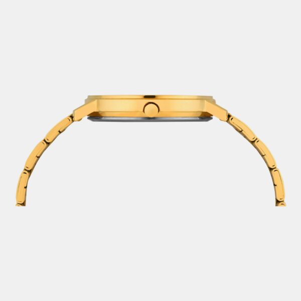 TW0TG8027_3 Fashion Men Quartz Green Dial Analog Stainless Steel Watch TW0TG8027