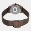TW0TL8718_4 Fashion Women Quartz Brown Dial Analog Mesh Watch TW0TL8718