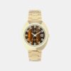 Q Timex Men Quartz Brown Dial Analog Stainless Steel Watch TW2Y45200