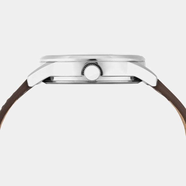 TWEG25513-2 Trendline Men Quartz Teal Dial Multi-Function Leather Watch TWEG25513