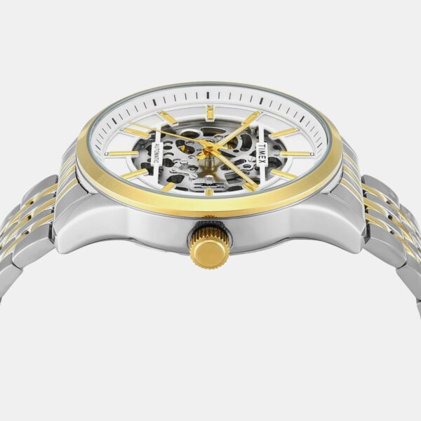 Signio Men Automatic Silver Dial Analog Stainless Steel Watch TWEG31602