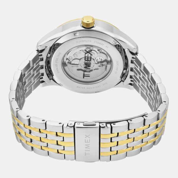 Signio Men Automatic Silver Dial Analog Stainless Steel Watch TWEG31602