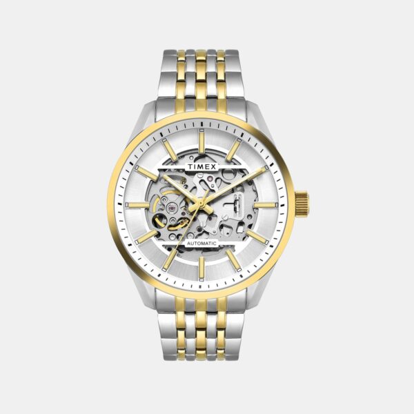 Signio Men Automatic Silver Dial Analog Stainless Steel Watch TWEG31602