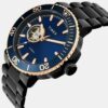 TWEG31702-1 Signio Men Automatic Blue Dial Analog Stainless Steel Watch TWEG31702
