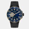 TWEG31702 Signio Men Automatic Blue Dial Analog Stainless Steel Watch TWEG31702