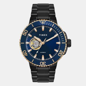 Signio Men Automatic Blue Dial Analog Stainless Steel Watch TWEG31702