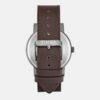 TWEG34700-5 Trendline Men Quartz Green Dial Multi-Function Leather Watch TWEG34700