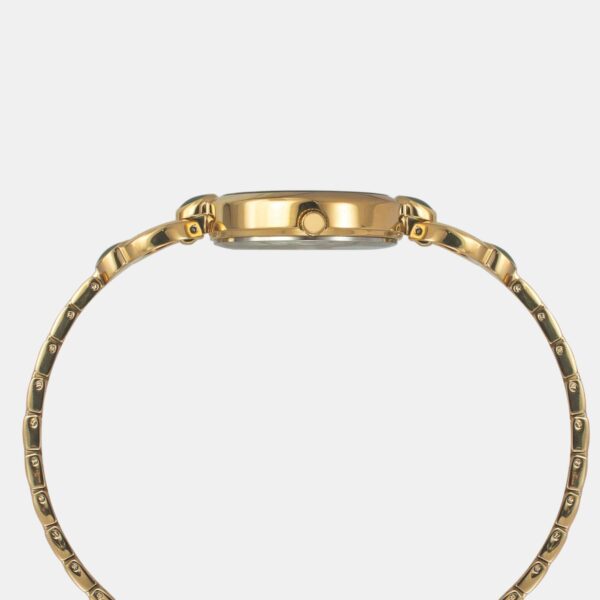 TWEL18104_5 Fria Women Quartz Green Dial Analog Brass Watch TWEL18104