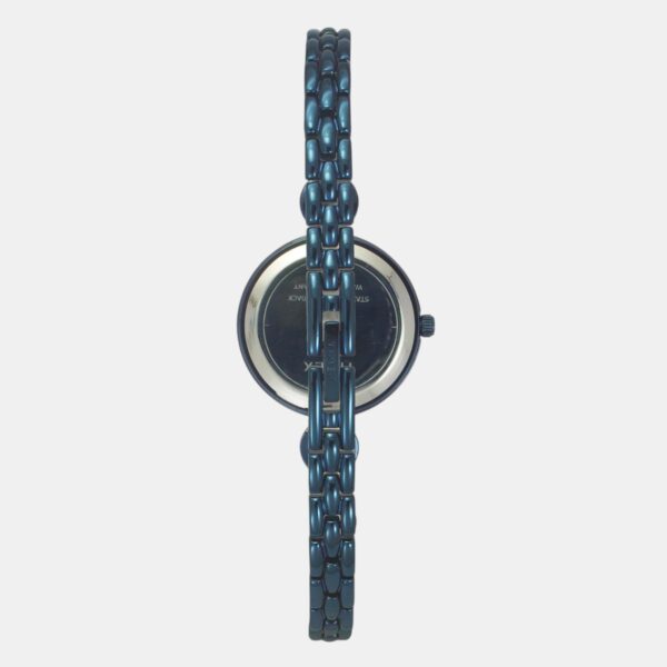 Fria Women Quartz Blue Dial Analog Brass Watch TWEL18205