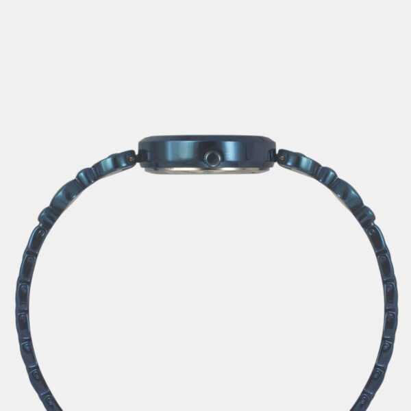 Fria Women Quartz Blue Dial Analog Brass Watch TWEL18205