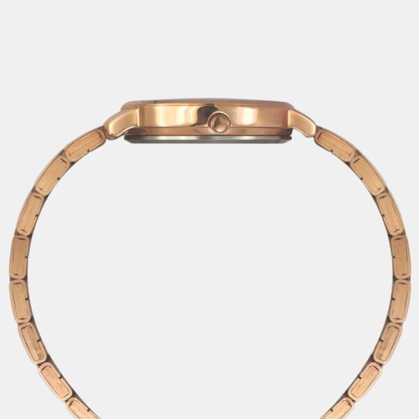 TWEL19103_4 Fashion Women Quartz Green Dial Analog Stainless Steel Watch TWEL19103