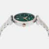 TWEL21603-2 Fashion Women Quartz Green Dial Analog Stainless Steel Watch TWEL21603