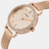 Trendline Women Quartz Rose Gold Dial Analog Stainless Steel Watch TWEL22304