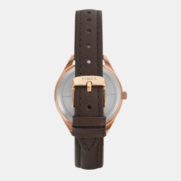 Trendline Women Quartz Blue Dial Analog Leather Watch TWEL26804