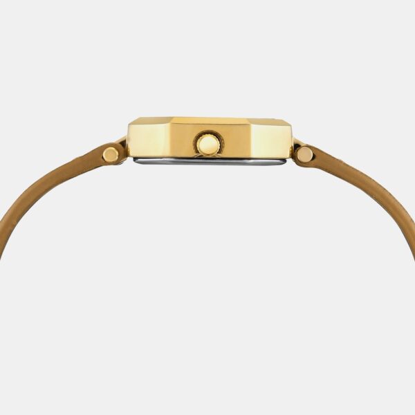 Trendline Women Quartz Yellow Dial Analog Leather Watch TWEL26900