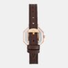 TWEL26901-5 Trendline Women Quartz Brown Dial Analog Leather Watch TWEL26901
