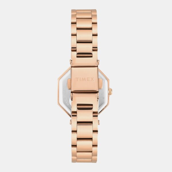 Trendline Women Quartz Rose Gold Dial Analog Stainless Steel Watch TWEL26903