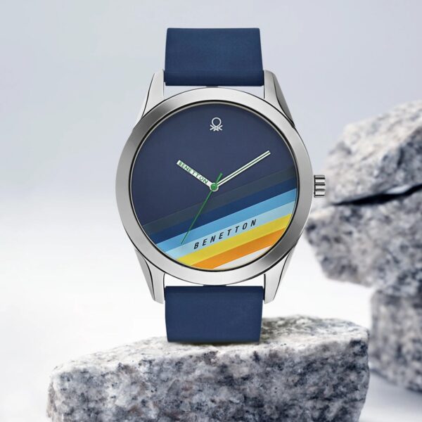 Men Quartz Multi Dial Analog Silicone Watch UWUCG0203