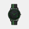 Signature Men Quartz Black Dial Analog Silicone Watch UWUCG0403