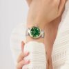 Z63004L9_M Gc Sportchic Women Quartz Green Dial Analog Stainless Steel Watch Z63004L9